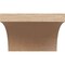 Ekena Millwork 6in. W x 4in. H x 32in. L Huntington Woodgrain TimberThane Rafter Tail, Primed Tan RFTUR06X04X32HUNRCPR - alternate 2